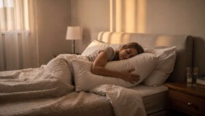 Waarom mensen die kussen omarmen tijdens het slapen dit onbewust doen volgens slaaponderzoek