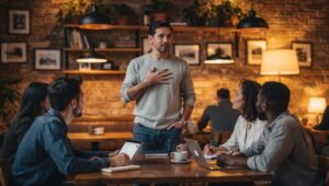 Hoe een klein handgebaar je charisma in gesprekken kan versterken, volgens psychologisch onderzoek