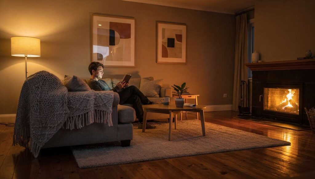 Thuis blijven boven uitgaan: psychologie verklaart waarom dit juist op innerlijke balans duidt