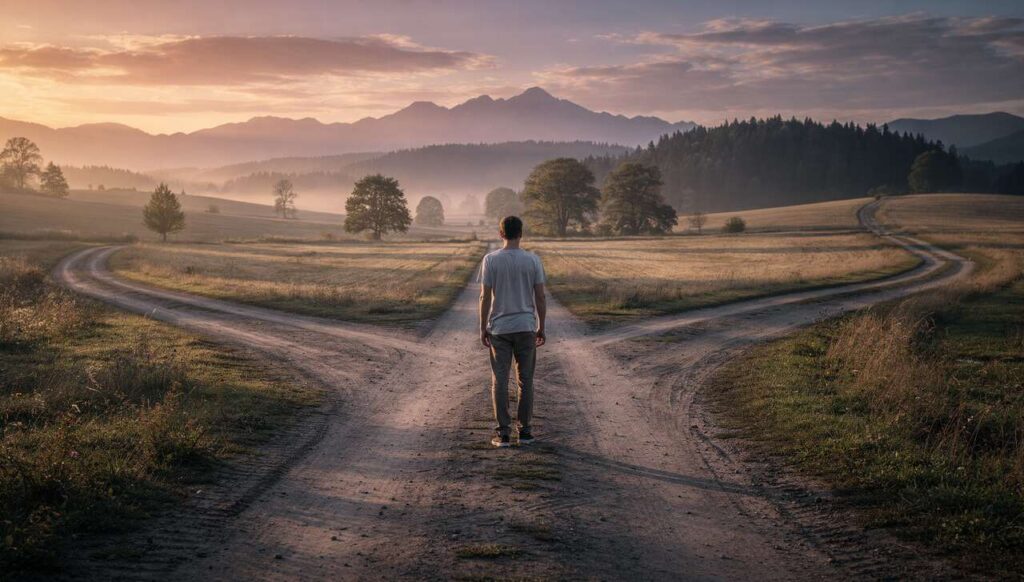 Gelukkig zijn vraagt moed om keuzes te maken: waarom vrijheid altijd een prijs heeft